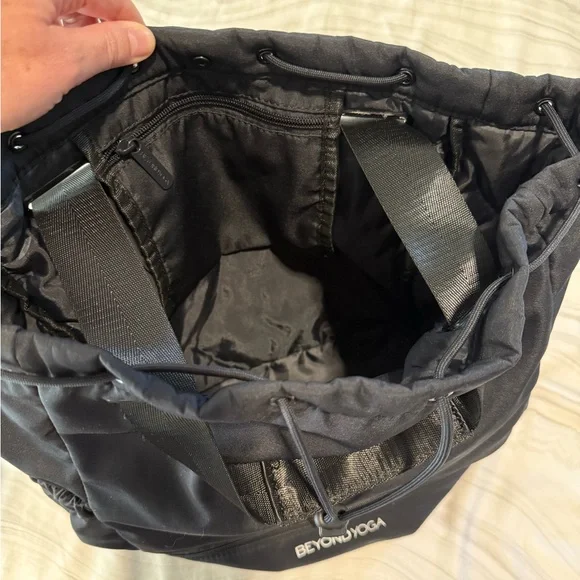 Beyond Yoga Go-To Backpack Tote — Black - Picture 4 of 6